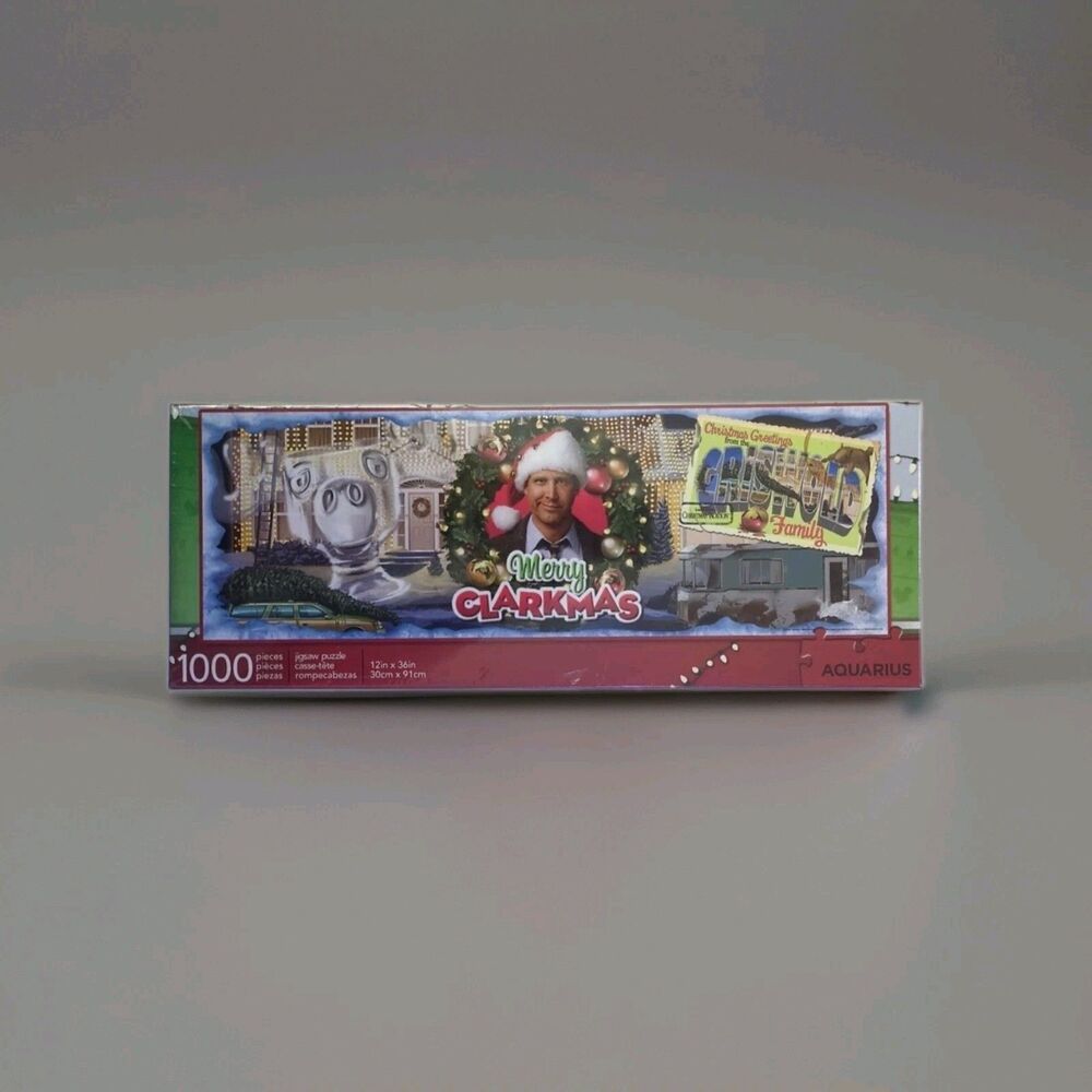 Christmas Vacation 1000 Piece Slim Jigsaw Puzzle Merry Clarkmas Griswolds New
